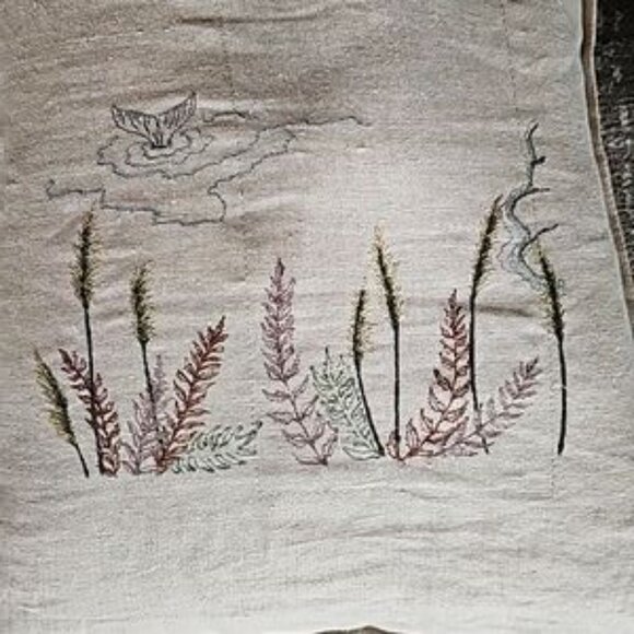 Coral & Tusk Coastal Oceans Pocket Linen Pillow - Picture 2 of 5